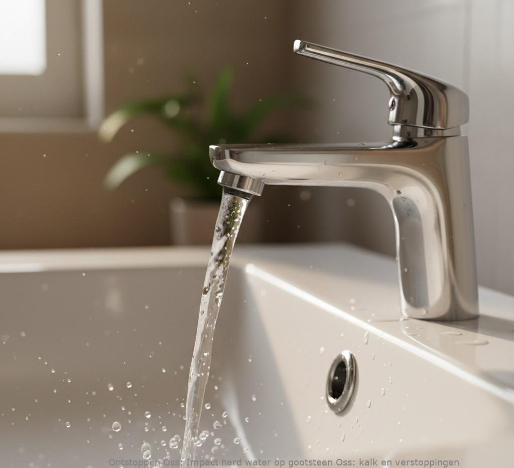 Impact hard water op gootsteen Oss: kalk en verstoppingen