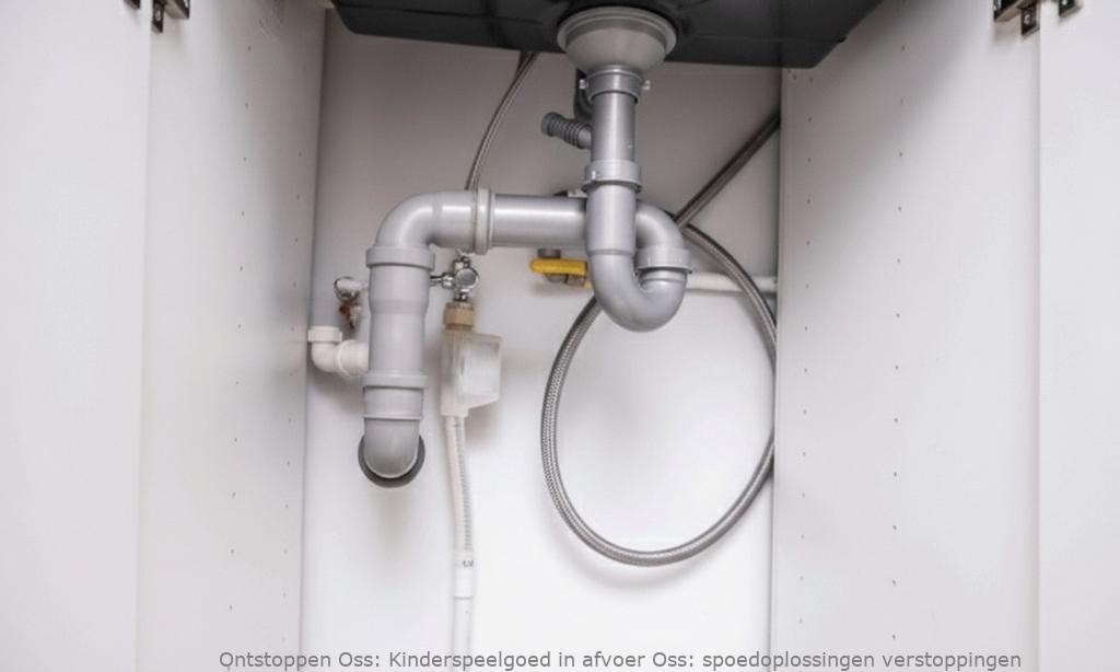 Kinderspeelgoed in afvoer Oss: spoedoplossingen verstoppingen