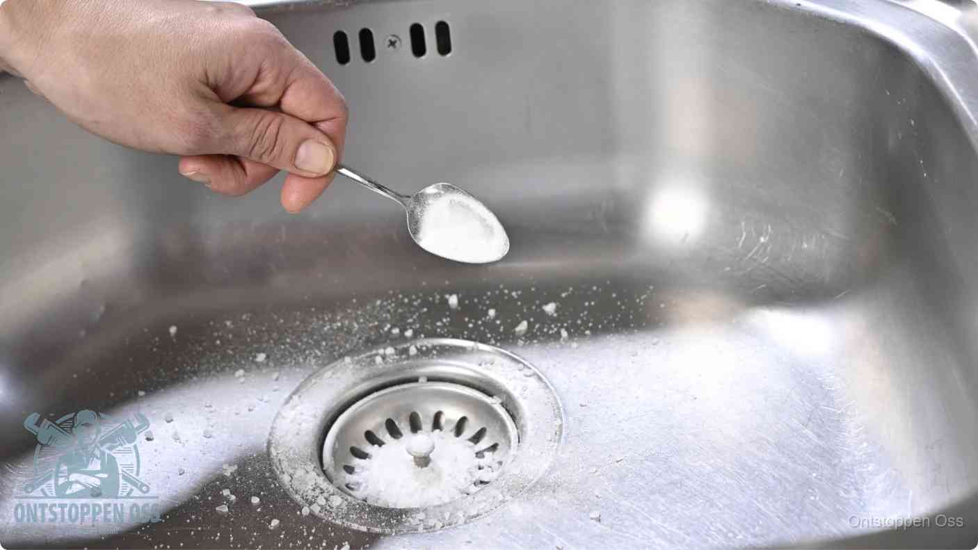 Riool ontstoppen soda azijn in Oss
