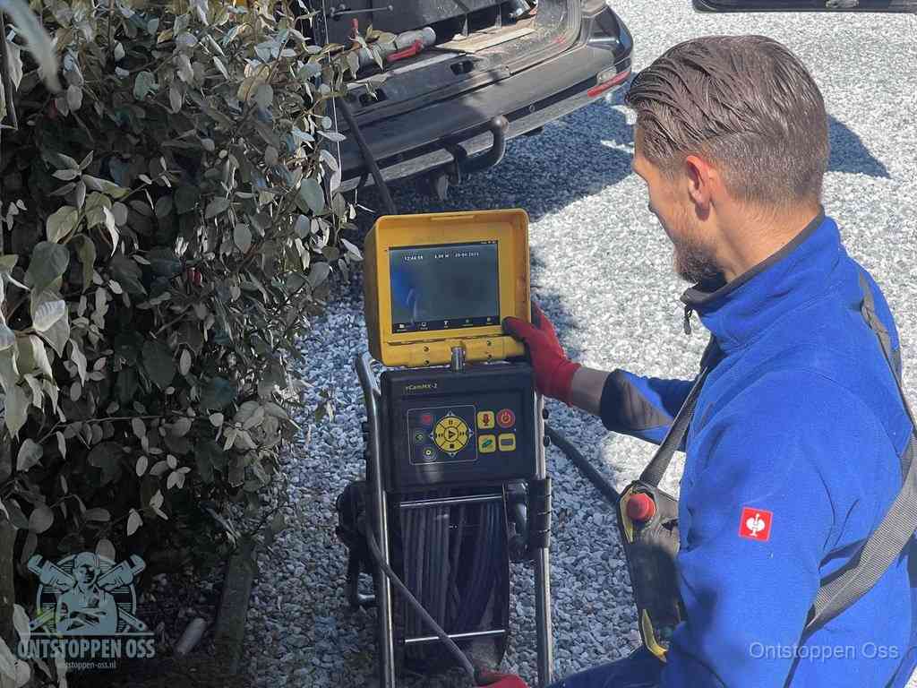 Rioolinspectie met camera in Oss